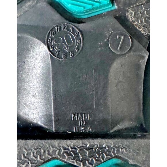 Northerner Rubber Rain Mud Boots Mens Size 7 Blue | Made in USA VGC - Picture 8 of 8